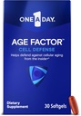 One A Day Age Factor Cell Defense-Cell zdravotné doplnky na podporu zdravé starnutie cesta, Cell Health Support for Adults, with Olive Polyphenols, Resveratrol, Vitamín B3 (Niacínamid), 30 Softgels