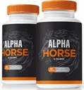 (2 balenia) Alpha Horse Kapsule, Alpha Horse Official Male Formula Pills, AlphaHorse od Výdrž a výkon, Alfa Horse Pre mužov Premium Raz denne Pill Pastilla, Alpha Hrse Complex (120 Kapsule)