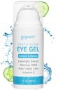 GoPure Youth Glow Eye Gel - Anti-Aging Eye Cream, ktorý upokojuje a hydratuje, vyrobené s Matrixyl 3000 a kyseliny hyalurónovej pre zlepšenie vzhľad chutí, tmavé kruhy, a pod očné tašky - 1 fl oz