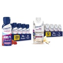 Uistite sa, že kompletný a maximálny obsah proteínovej výživy pretrepe, 30 g proteínu, 350 a 150 kalórií, balenie 24 a 12