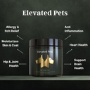 Ultra-zdravý Omega 3 Rybí olej Treaty w/MSM, Glukozamín, Chondroitín, EPA/DHA pre psy: Vyvýšený domáci miláčikovia rybí olej, kurkuma & Joint Supplement + Allergy Chews - Ultimate Dog Vitamín Supplement
