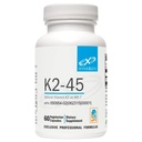 XYMOGEN K2-45 Vitamín K - Vitamín K2 MK-7 Odvodený z GMO Soybeans - Najbiodostupnejšia forma K2 k dispozícii - Podpora Kardiovaskulárne + kostné zdravie (60 kapsúl)