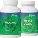 Mikrobiome Labs Tráviaca podpora Bundle - FODMAME Tráviace enzýmy & MegaGuard Tráviaca pomoc s zázvorom a DHL (2 produkty)