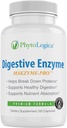 Tráviace enzýmy, s Makzyme-Pro, Enzyme a probiotické doplnok, podporuje zdravé trávenie, zvýšenie výživy absorpcie, non-GMO, Gluten-Free, Vegan, Natural, 60 Kapsule