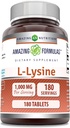 Úžasné vzorce L-lyzín 1000 Mg Amino Acid Supplement 