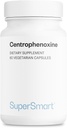 Supersmart - Centrophenoxine 500mg per Day (DMAE & pCPA) - Nootropics Supplement | Non-GMO & Gluten Free - 60 Vegetarian Capsules