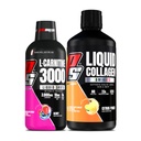 PROSUPPS L-karnitín 3000 Stimulant Free Liquid Shots (Berry) Amino23 Liquid Collagen Shots (Citrus Punch) Bundle