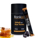 Rankaz Natural Shilajit Honey Sticks Organic - 30 Sticks, Shilajit Honey Fulvic Acid a Trace Minerals