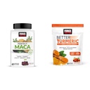 Force Factor Maca Root a Turmeric Joint Support Soft Chews Bundle, 60 Gróf