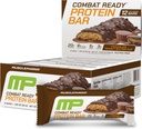 MusclePharm Combat Sport Bar, Čokoláda Arašidové maslo Cup, Vysoké proteínové tyčinky, Bojové Cravings, Fuel Performance & Meet Energy Demands, 20g Protein from Whey Protein, 5g Fiber, Gluten Free, 12 Bars