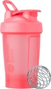 BlenderBottle Classic V2 fľaša Shaker Ideálny pre proteínové Shake a pre cvičenie, 20-Ounce, svetlo ružová