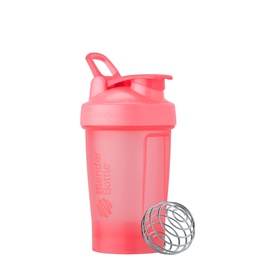 BlenderBottle Classic V2 fľaša Shaker Ideálny pre proteínové Shake a pre cvičenie, 20-Ounce, svetlo ružová