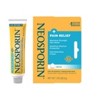 Neosporín + krém s duálnou akciou s maximálnou silou bolesti, topický antibiotický krém prvej pomoci a analgézny krém pre starostlivosť o ranu malých rezov, šrapne a popáleniny, polymyxín B & Pramoxín HCl, 1 oz