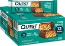 Quest Nutrition Crispy Chocolate Coconut Hero Protein Bar, 15g Protein, 1g Cukor, 3g Net Carbs, Gluten Free Protein Snack, Keto Friendly, 12