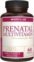 Prenatálny multivitamín - pomáha podporovať tehotenstvo zdravie - podporuje imunitný systém a vývoj plodu - Essential Nutrients for Mom & Baby - Bezpečná formula - Dietary Supplement - 60 tabliet