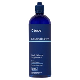 Stopové minerály Koloidné striebro - Čistá koloidná striebro doplnok pre imunitnú podporu - Prírodné minerálne kvapky - High-Potency Formula - Gluten-Free - Vegan - 16 fl oz (48 Servings)