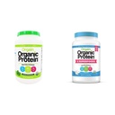 Orgain Organic Plant Based Protein Powder Bundle - Nesladené, Vanilla Bean, a Superfoods (2 Produkty)