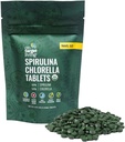 On Target Living Organic Spirulina Chlorella Travel Size 