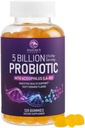 Probiotické Gummies 5 miliárd CFU - Daily Probiotic Gummy Supplement for Women, Men & Teens - Natural Digestive Health, 
