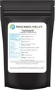Predpísané pre život Nutrióza prášok, Prírodné vlákna Supplement, Prebiotické Rozpustné kukuričné vlákno pre dospelých, Gluten zadarmo, Vegan, Non GMO (2kg / 4.4lb)