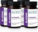 Ultranol Total Bladder Support - Natural Cranberry Supplement for Urinary Health, Overactive Bladder Control, Incontinence - Redukuje netesnosti a naliehavosť - 4 fľaše - 120 kapsúl