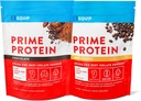 Equip Foods Prime Protein prášok Čokoláda & Prime Protein prášok Ľadová káva