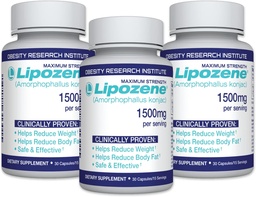 Lipozene Diet Pills - Chudnutie doplnok - Supplement Supplement Supplite - Tri fľaše po 90 kapsúl v celkom