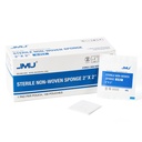 JMU 100 balenie Sterilné Gauze Pads 2x2, 8-vrstvové Vysoko absorpčné Non-Woven Sterilné Gauze Sponges