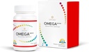 Omega +++ Doplnky pre mužov a ženy: Premium Fish Oil DHA EPA Omega 3, Omega 3 EFA 369 v studeno-tlačenej formulácii. Non-GMO, Gluten-free, a tretej strany testované pre prvotriednu kvalitu (30 Počet)