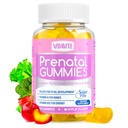 Bezcukrové prenatálne gurmány 30+ Nutrienty (cholín, folát, železo, vitamín) pre fetálnu a neurónovú podporu, kosti, energiu a odolnosť voči 