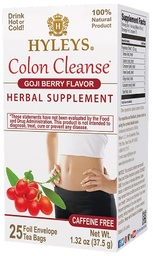 Hyleys Colon Očistite čaj Goji Berry chuť - 25 čajové tašky (1 balenie)