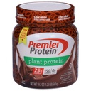 Premier Protein Powder Plant Protein, Chocolate, 25g Plant Based Protein, 0g Sugar, Gluten Free, No Soy or Dairy Ingredients, 15 Servings