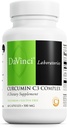 DAVINCI Labs Curcumin C3 Complex - Dietary Supplement to support Gallbladder Function and Healthy Liver - with Curcuminoids and Bioperine Fruit Extract - Gluten-free - 60 Vegetariánske kapsule