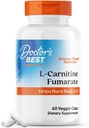 Lekári BEST L-karnitín Fumarate, pomáha spáliť telesný tuk, non-GMO, lepok zadarmo, Soy zadarmo, Vegan 60 Veggie Caps