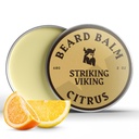 Striking Viking Brada Balm pre mužov - Leave in Beard Conditioner - Styling Balm Vyrobené s prírodne odvodené Beard Butter, Argan & Jojoba Oils (2 Ounce (Pack of 1), Citrus)