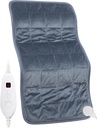 Vážený vykurovací pad, 17'x 33" XXXL Extra-Veľký elektrický tepelný pad pre úľavu od bolesti chrbta w/ 6 Nastavenia tepla 2H Auto Shut-Off, w/4.9lbs BPA-Free Beads for Cramps Neck Rameno Nohy Stroj na pranie
