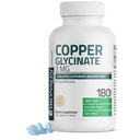 Bronson Meď Glycinát 3 mg Pozostalá Superior Absorpcia Non- GMO, 180 Vegetariánske tablety