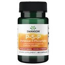 Swanson P-5- P (Pyridoxal-5- Phosphate) Coenzymated Vitamin B-6 40 Milligrams 60 Kapsule