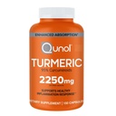Qunol Turmeric Curcumin with Black Pepper, 2250mg Turmeric Extract with 95% Curcuminoids, Extra Strength Turmeric Supplement, Enhanced Absorption, Joint Suppplement, 150 Vegetariánske kapsule