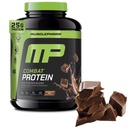 Muscle Pharm Combat Protein Powder, Chocolate Milk flavor, Fuels Muscle for Productive Workouts, 5 Protein Sources including Whey Protein Isolate & Egg Albumin, Gluten Free, 4 lb, 52 Servings