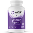 AOR, Stroncium Support II, Mineral Support for Bone Health, Vegan, Non-GMO (120 Caps)