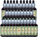 Konský gaštan (Aesculus Hippocastanum) Glycerit, organický sušený Orechy alkohol-FREE tekutý extrakt (názov brand: HerbalTerra, hrdo vyrobený v USA) 30x2 fl.oz (30x60 ml)