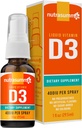 Nutrasumma Vitamín D3 1000 IU Spray -1oz- Prirodzene vysoká absorpčná rýchlosť podporuje zvýšenie kostného imunitného systému Vitamínové doplnky