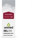 Vegan Energy Gel 100 - Vegan Energy Gel for Endurance Athletes Runners & Cyclists - 100kcal - Black Cherry - balenie 6 kusov