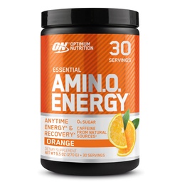 Optimálna výživa Amino Energy - Pre Cvičenie so zeleným čajom, BCAA, Amino Acids, Keto Friendly, Green Coffee Extract, Energy Powder - Orange Cooler, 30 Servings (Packaging May Vary)