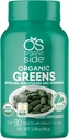 Organic Greens (Spirulina, Pšeničná tráva a Moringa) 90 tabliet - bohatých na vitamíny a minerály - Super Greens 1100 mg - Certified USDA - Non GMO - Vegan