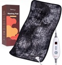 Beargug XXL Elektrický vyhrievaný pad 17'x33' Double-Sided Faux Fur Vykurovací pad, 6 Tepelné hladiny, 2-hour Auto-Off, Moist & Suché tepelné terapie pre úľavu od bolesti chrbta, Machine Washable, ETL Certified - Darčekový box