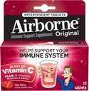 Airborne Immune Suplement, Veľmi Berry, 10 Počet