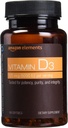 Prvky Vitamín D3, 5000 IU, 180 Softgels, 6-mesačná zásoba