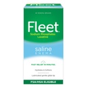 Fleet Laxative Saline Enema pre dospelých Zápcha, 4,5 fl oz, 4 fľaše